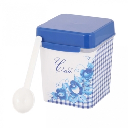 Емкость Флорель 1,2л. (чай)  с ложкой/Баш./ М4824